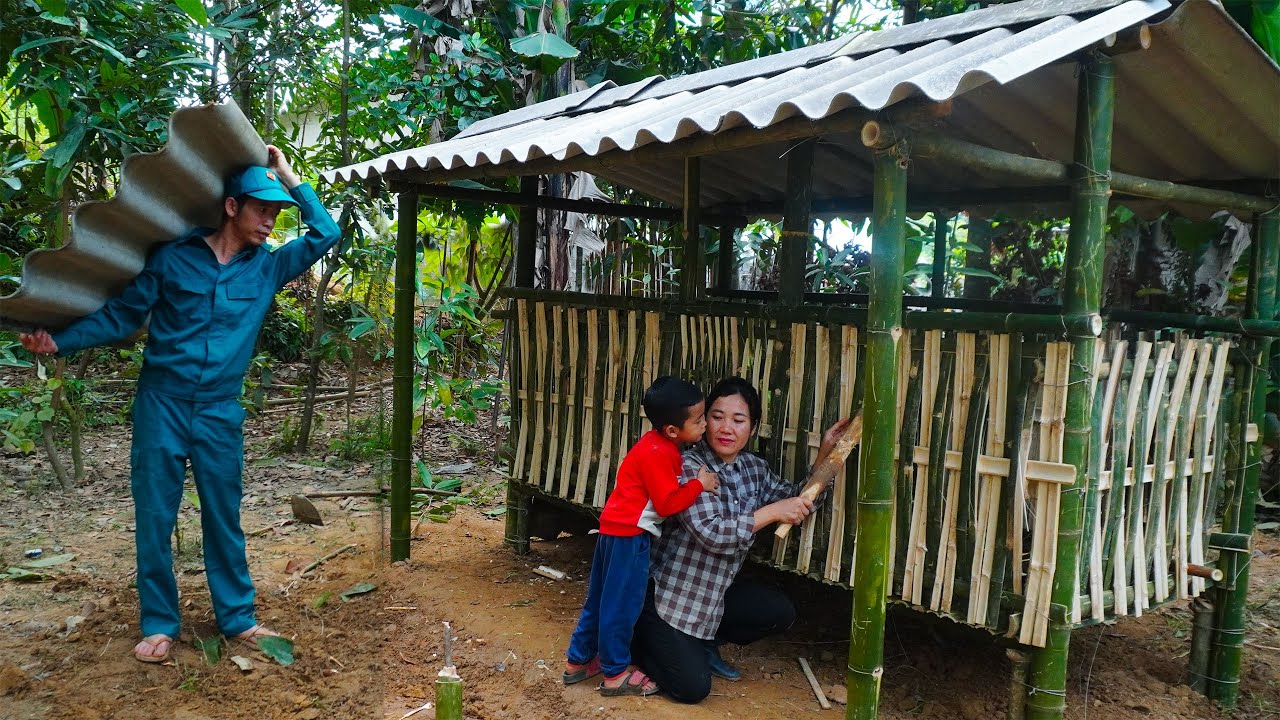 Single Mom Builds a New Life: The Silent Love of Kind man Shown Through Action | Ly Phuc Kieu