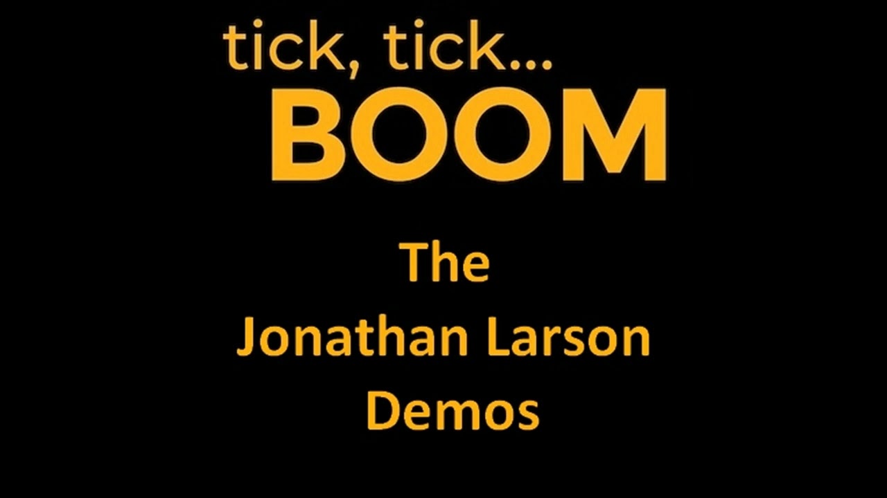 Jonathan Larson - Swimming (tick, tick... BOOM!) 1987 Demo