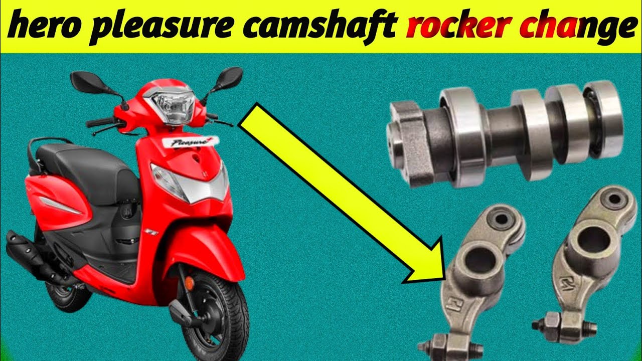 Hero Pleasure Camshaft Rocker Change | Matel Mechanical