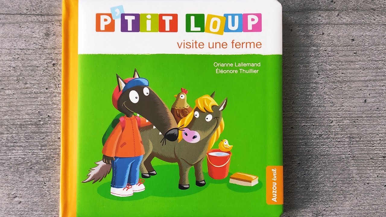 P'TIT LOUP visite une ferme ❣️
