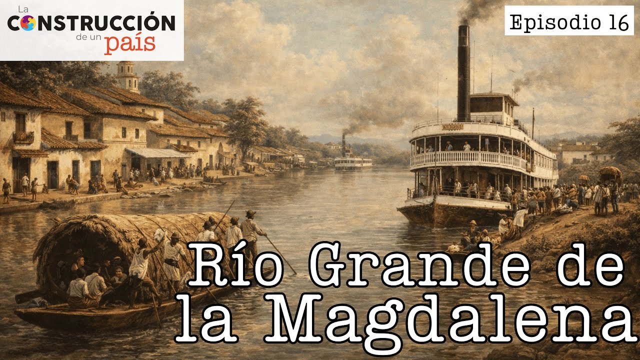 Antes de las carreteras y el ferrocarril, la navegación por el Río Magdalena sostuvo el comercio.
