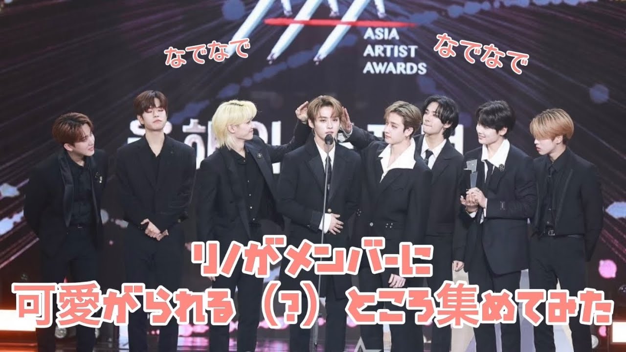 メンバーに可愛いがられる（？）リノ#スキズ #skz