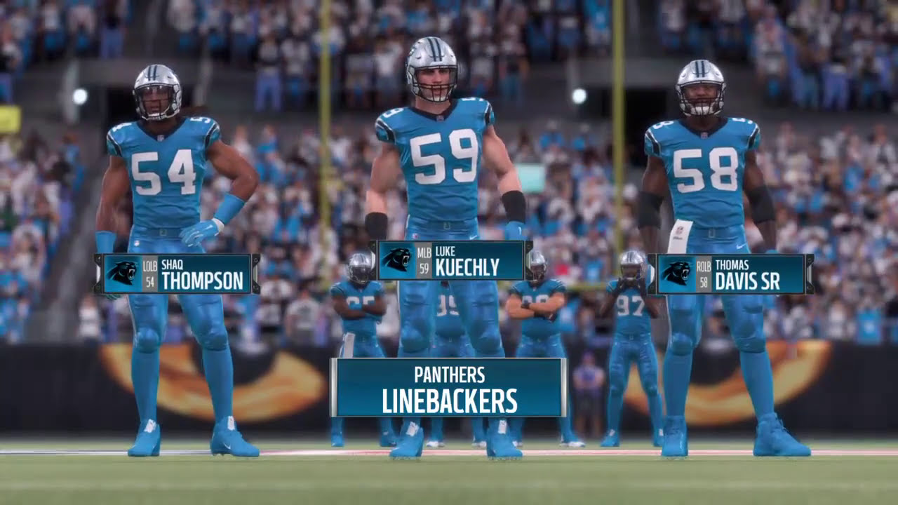 Madden 18 - Philadelphia Eagles vs Carolina Panthers - Full Game Simulation Nation