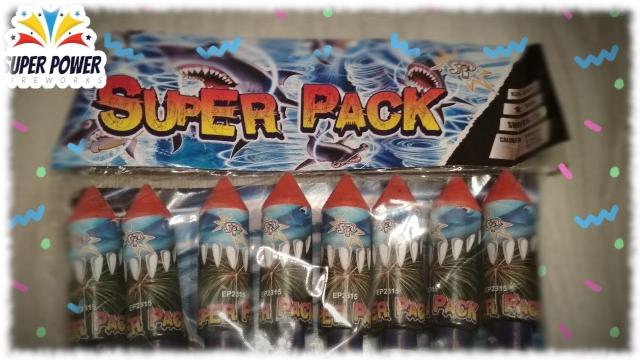 Zestaw Rakiet Super Pack R22-3324 38MM Super Power