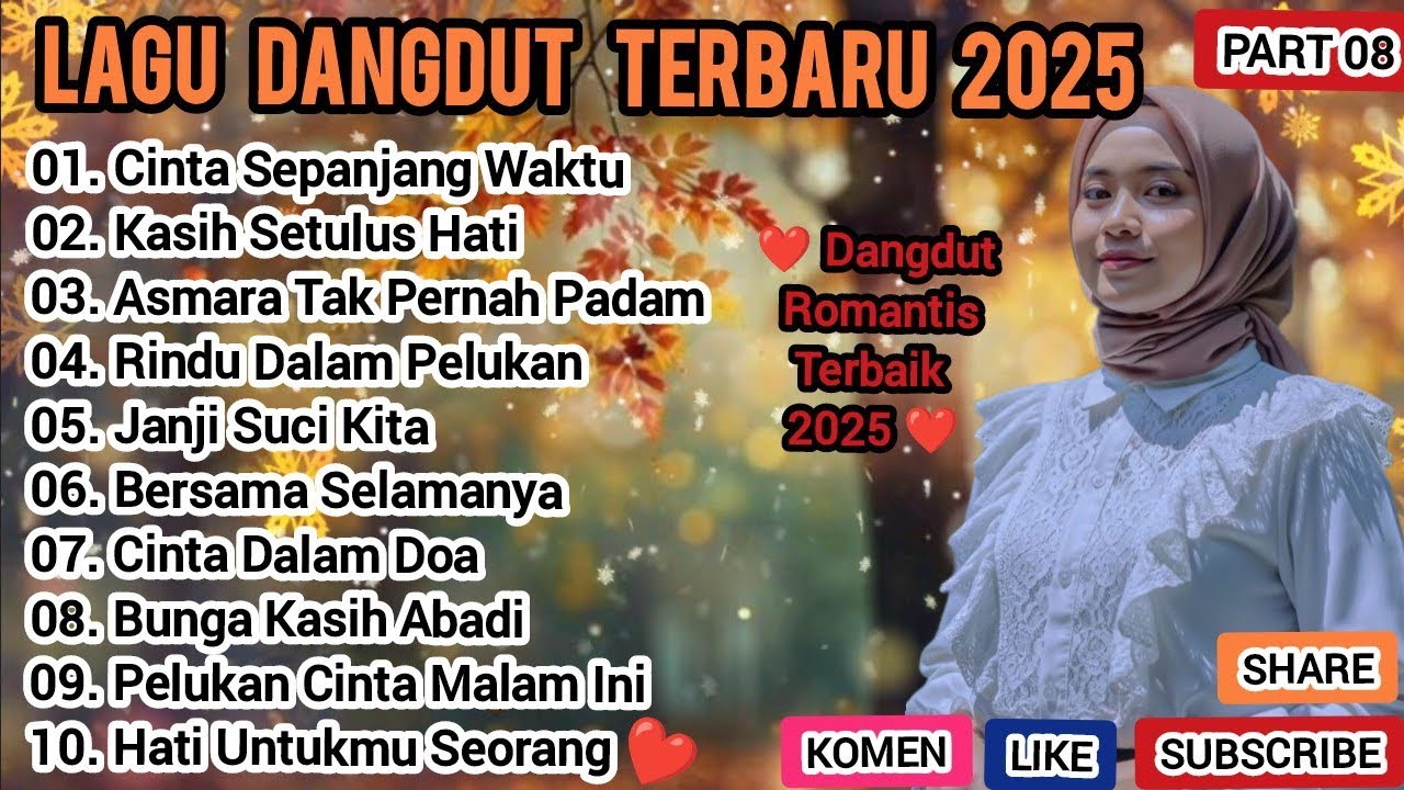 KUMPULAN LAGU DANGDUT 2025 | Lagu Romantis Menyentuh Hati 🎶KASIH SETULUS HATI❤