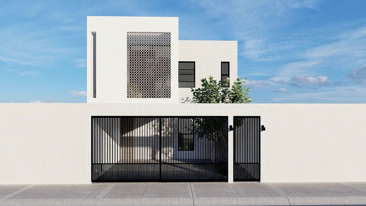 PROYECTO CASA HABITACION 7 X 20MTS