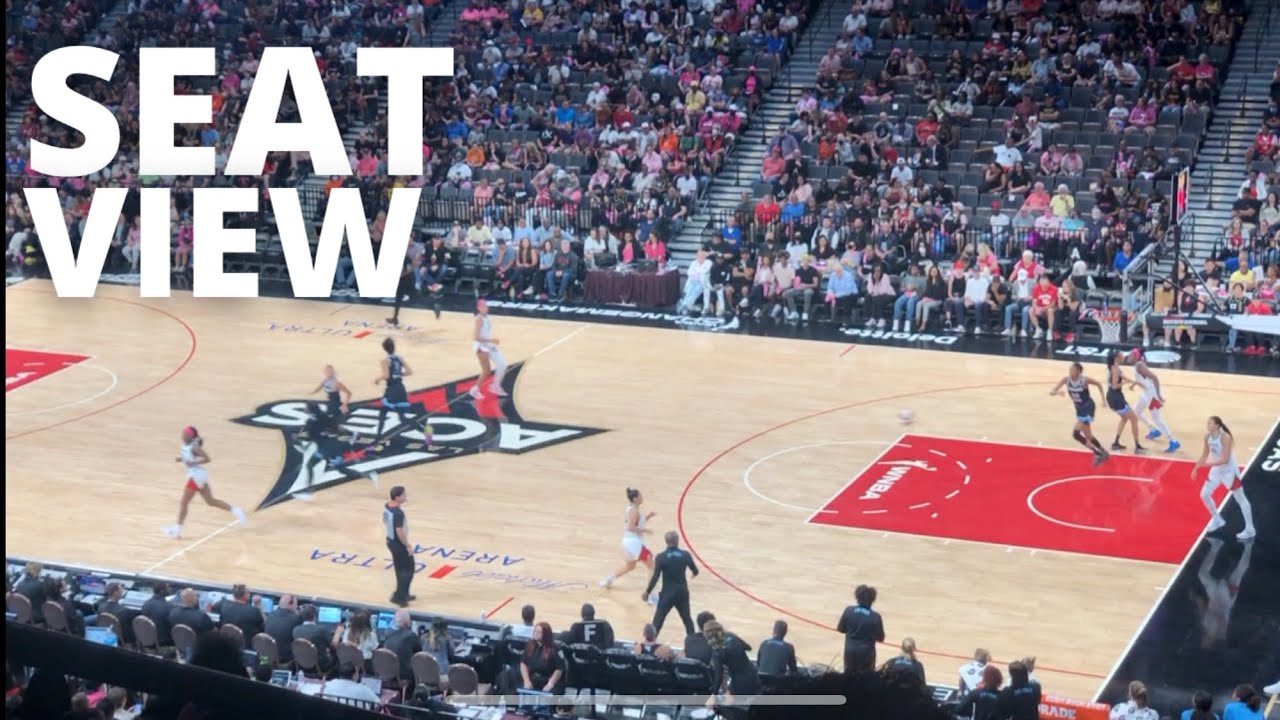 Las Vegas Aces Seat View Section 222 at Michelob Ultra Arena in the Mandalay Bay Resort and Casino