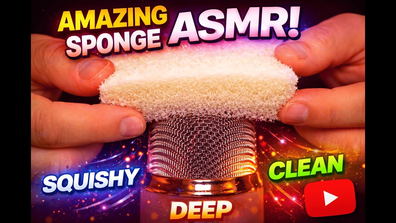 This Sponge ASMR Will Melt Your Brain 😵‍💫🔊 #asmr