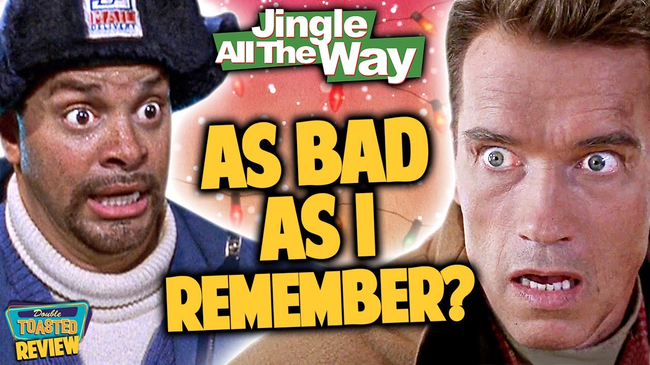 JINGLE ALL THE WAY BAD MOVIE REVIEW | Double Toasted