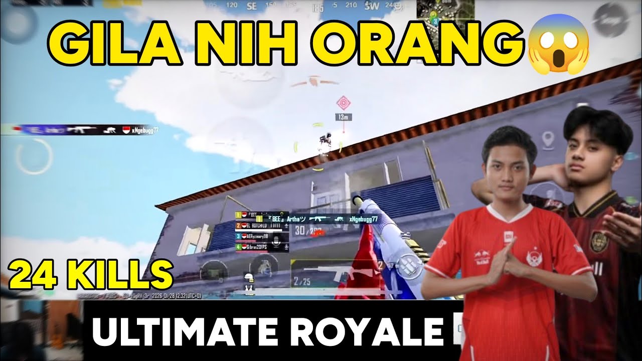 GILA NIH ORANG! AE ROSEMARY BANTAI-BANTAI ULTIMATE ROPYALE RYSEN | PUBG MOBILE