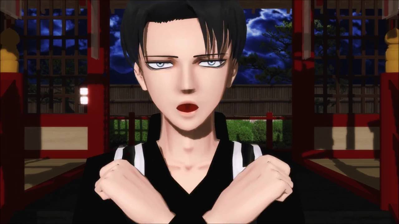 【 進撃のMMD 】リヴァイ・エルヴィン・エレンで極楽浄土
