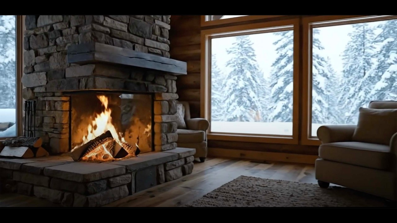 🔥 Fireplace Kamin LIVE | Relaxing Fire & Cozy Ambience