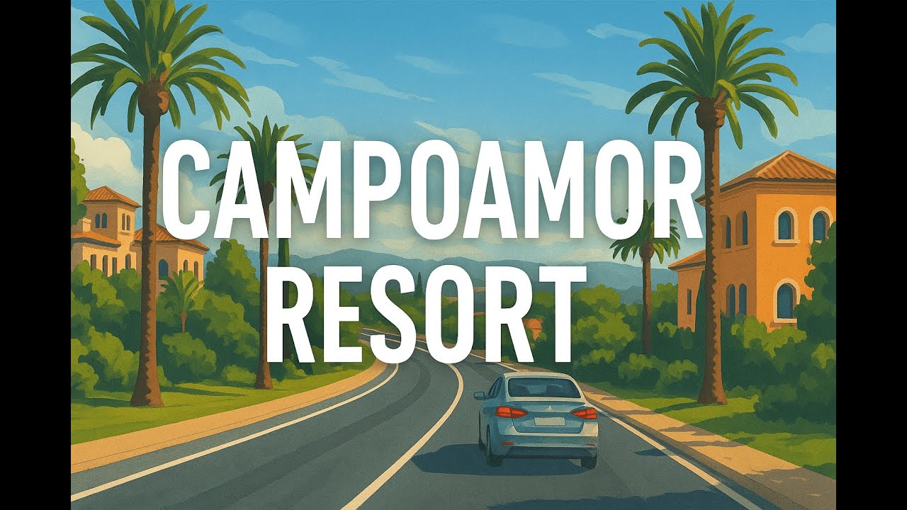 Driving Around Campoamor Golf Resort ⛳ | Orihuela Costa, Spain (No Talking)