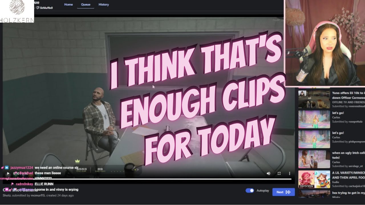 Carmen reacts to GTA RP clips and more!