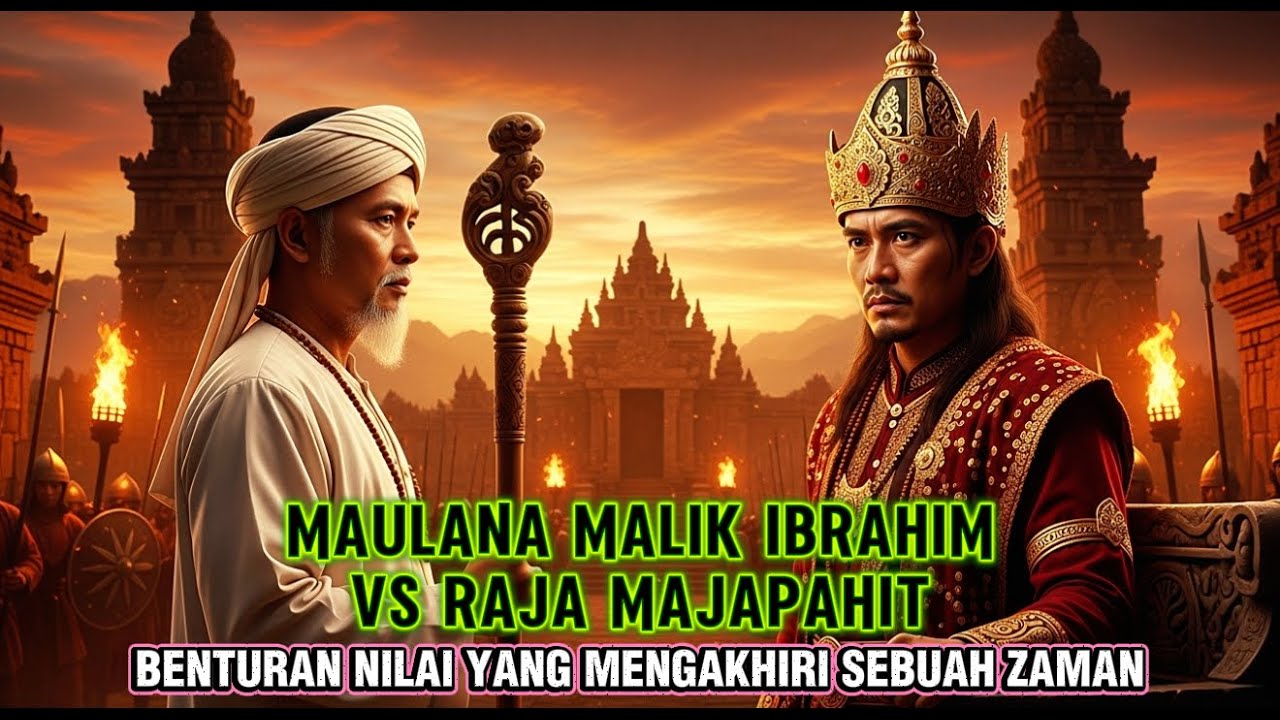 MAJAPAHIT TIDAK JATUH KARENA PERANG│KISAH MAULANA MALIK IBRAHIM YANG MENGGUNCANG KERAJAAN NUSANTARA