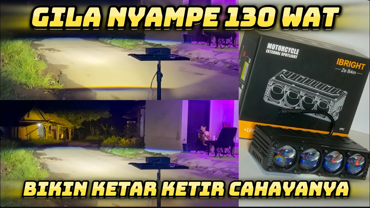 GILA NYAMPE 130 WAT‼️ IBRIGHT ZEB4M 4MATA 130 WAT