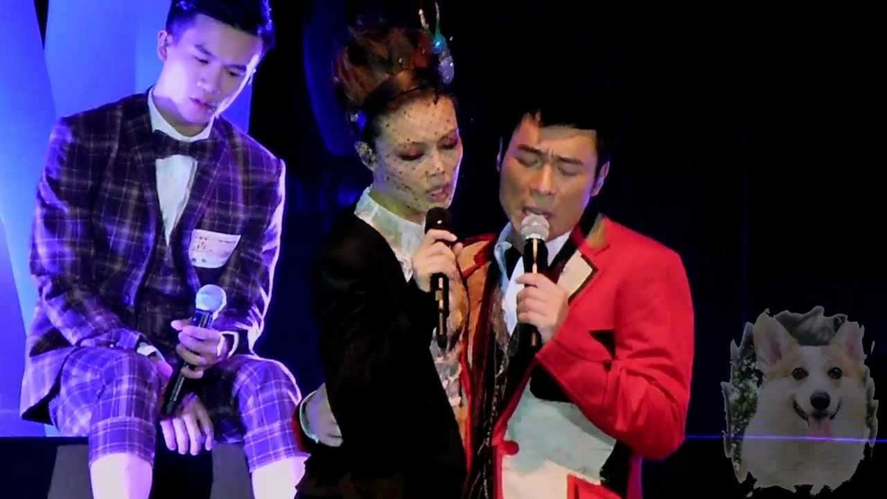 逃避你 + 怯 + 痛愛 + 男人最痛 + 沒結果_C AllStar + 容祖兒 + 許志安@拉闊 2012