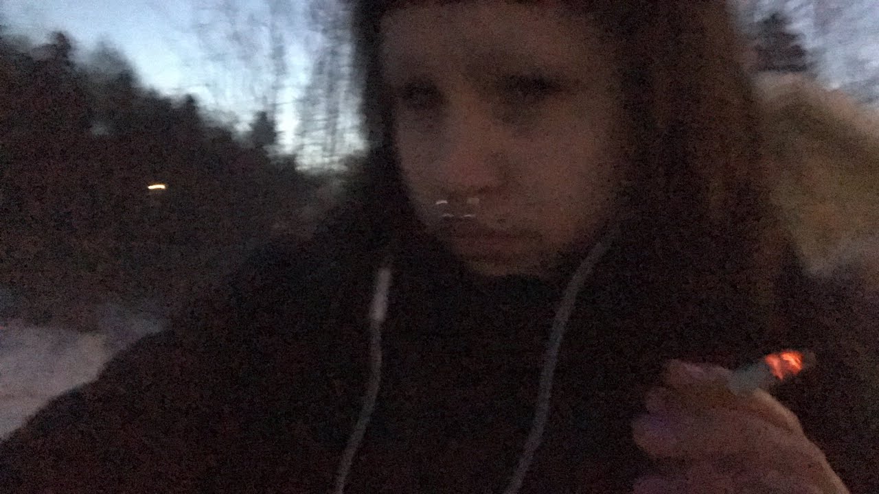 asmr smoking a cigarette at 6am