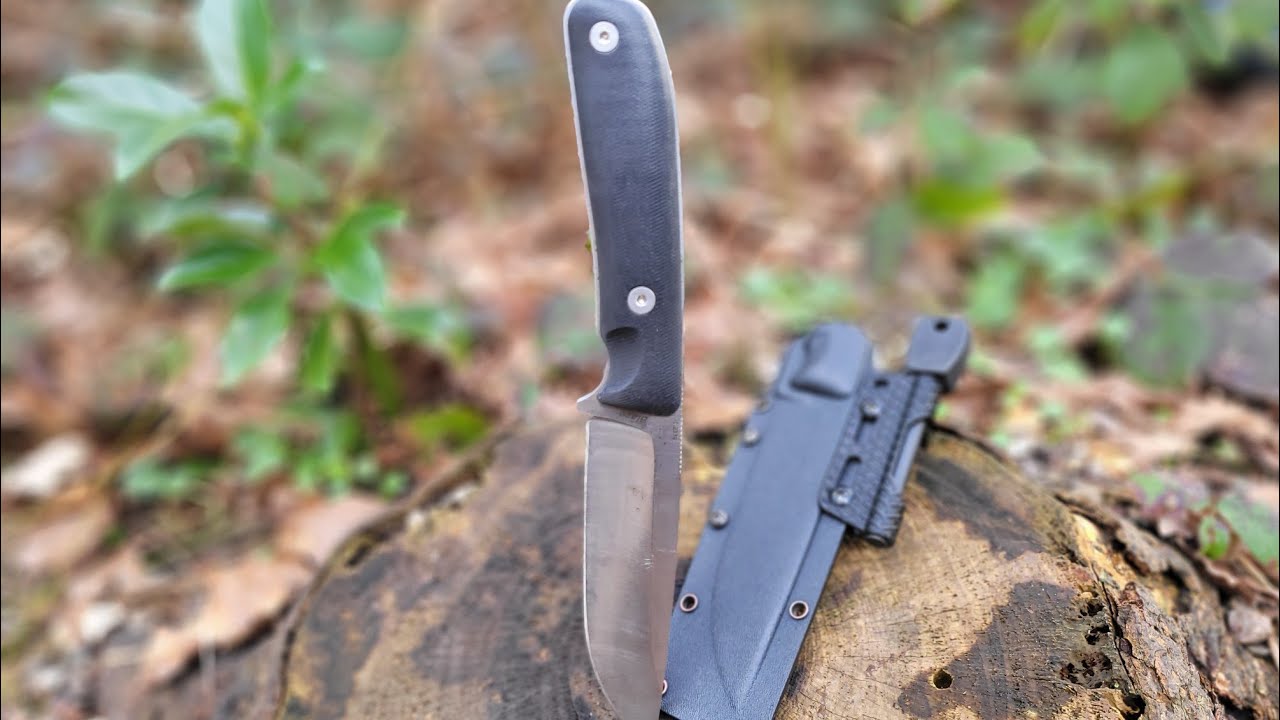 Messertest : Das Manly Blaze D2 mit  Knives4 Feuerstahlhalter @reinirossmann #bushcraft #fy #fyp