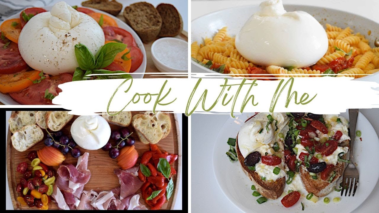 What is Burrata Cheese + 4 Simple Burrata Recipes #easyrecipe #burrata #cheese