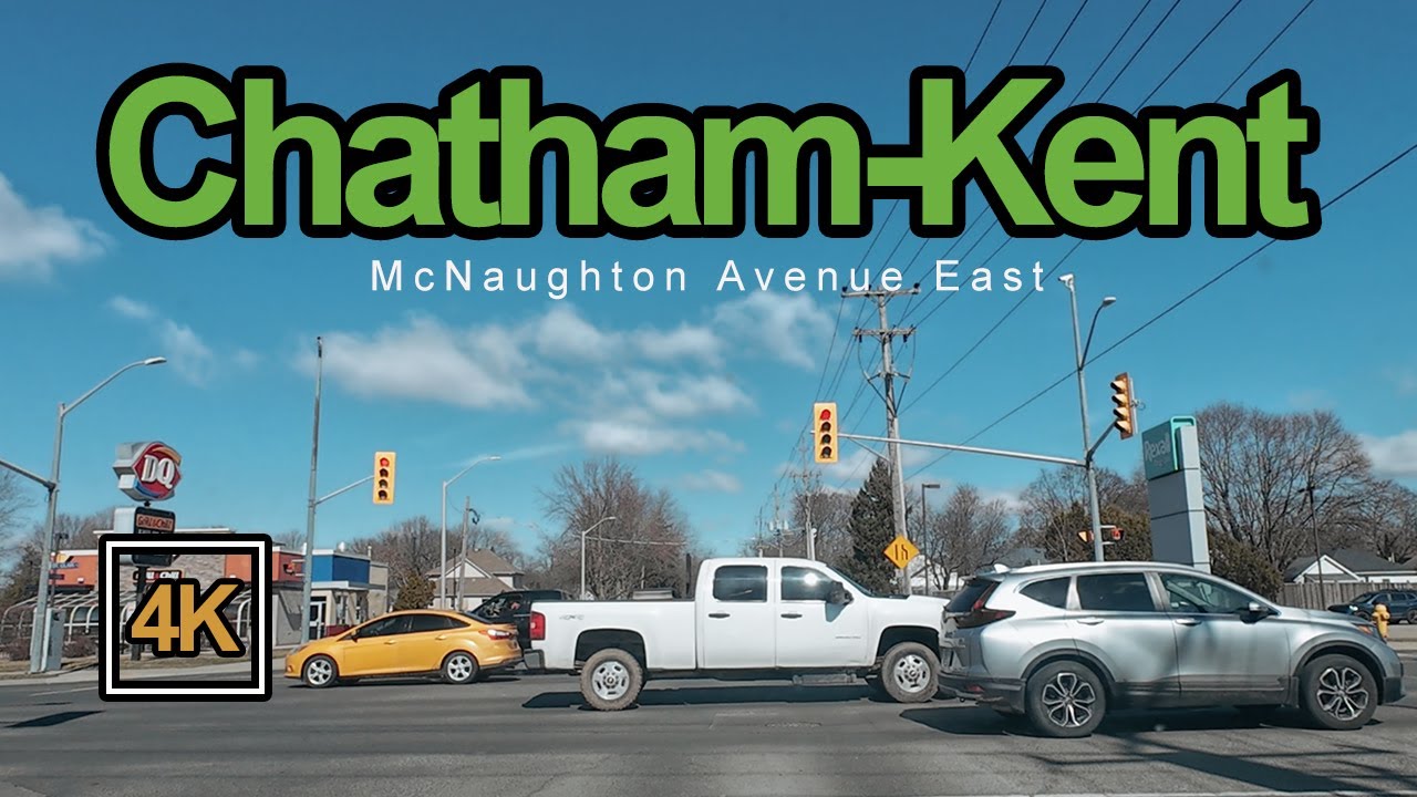 CHATHAM-KENT, ONTARIO, CANADA SCENIC DRIVE THROUGH [4K]