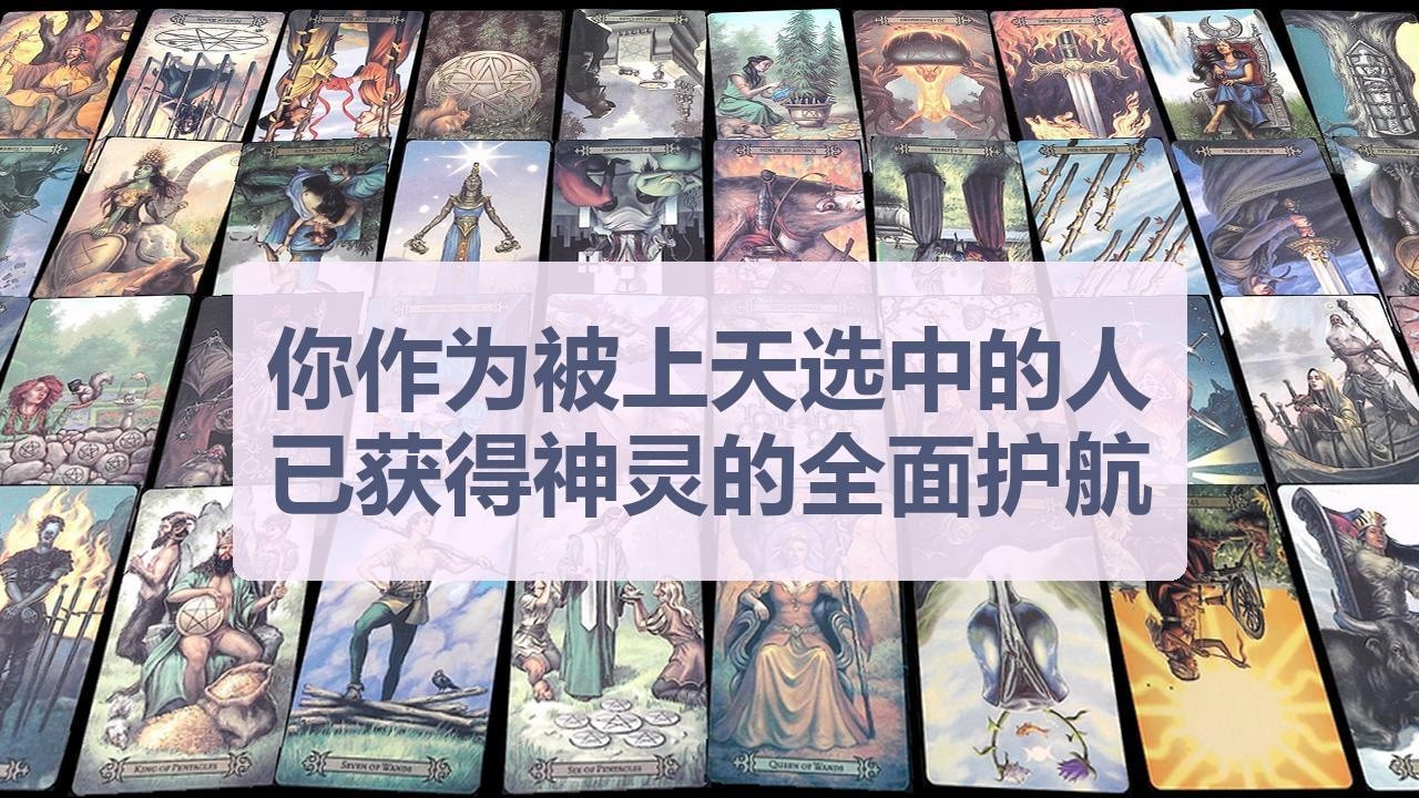 Tarot✨你作为被上天选中的人，已获得神灵的全面护航