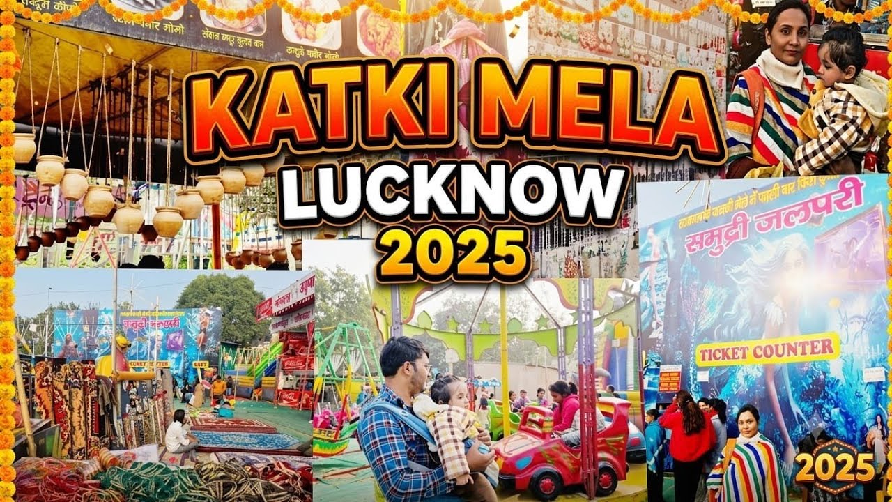 Katki mela, 🎡🎢Daliganj|Enjoy Biggest Fair, lucknow|Buddaki mela#Lucknow