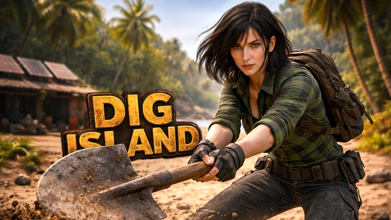 ОН ОГРОМНЫЙ! Dig Island