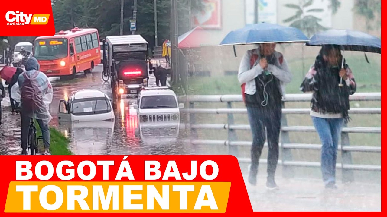 Aguaceros y tormentas eléctricas: ¿Qué está pasando con el clima en Bogotá? | City Noticias MedioDía