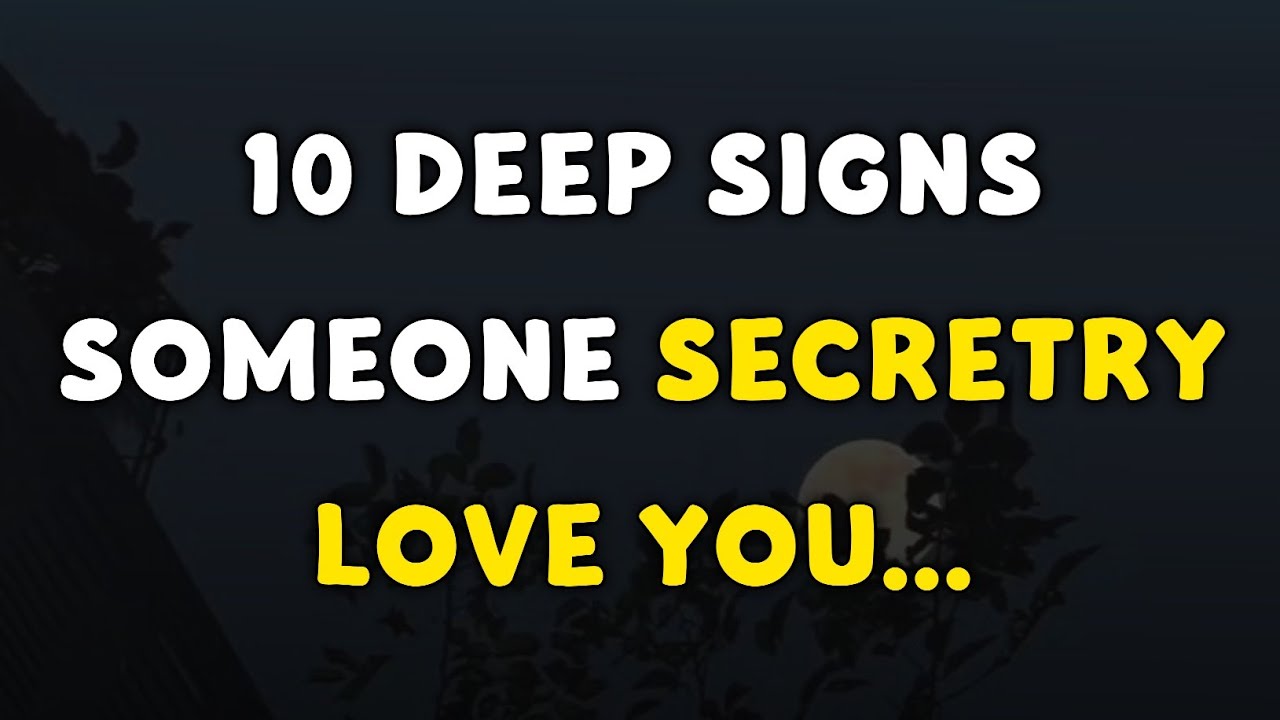10 Deep Signs Someone Secretly Loves You | Psychology Facts About Love | @mindfactus