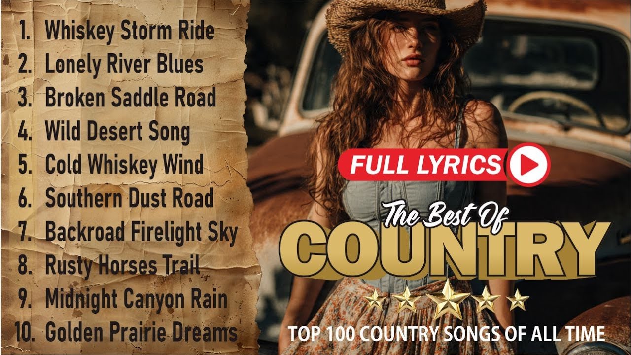 Best Country Music with lyrics – Golden Country Classic Love Songs | Timeless Country Melodies