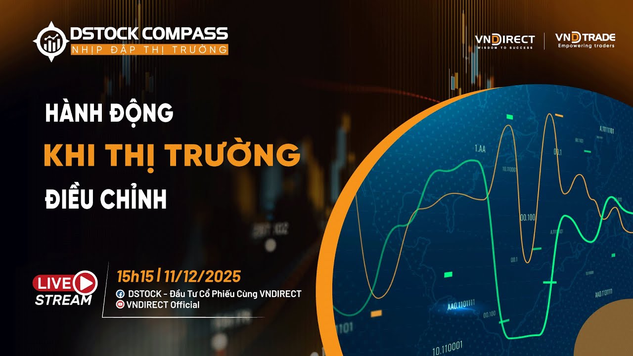 HÀNH ĐỘNG KHI THỊ TRƯỜNG ĐIỀU CHỈNH | NHỊP ĐẬP THỊ TRƯỜNG 11/12/20255