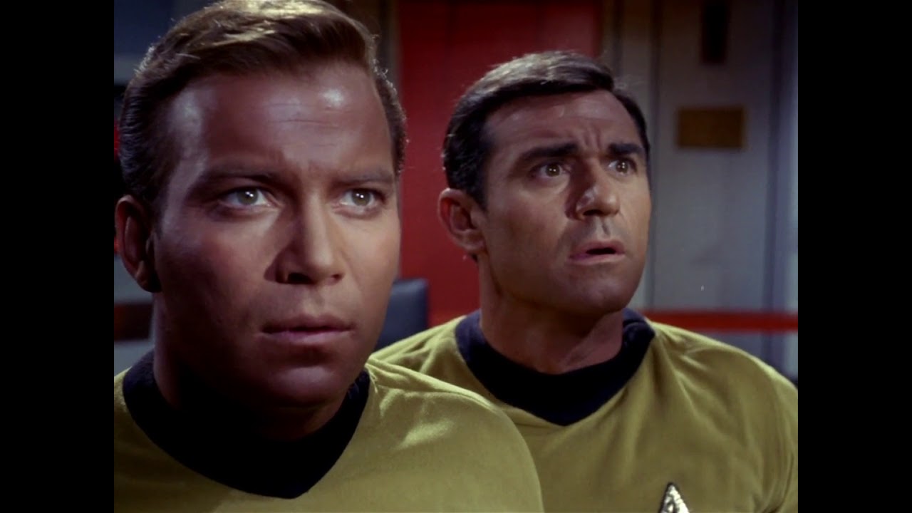 StarTrekTOS S1E15 First glimpse of a Romulan