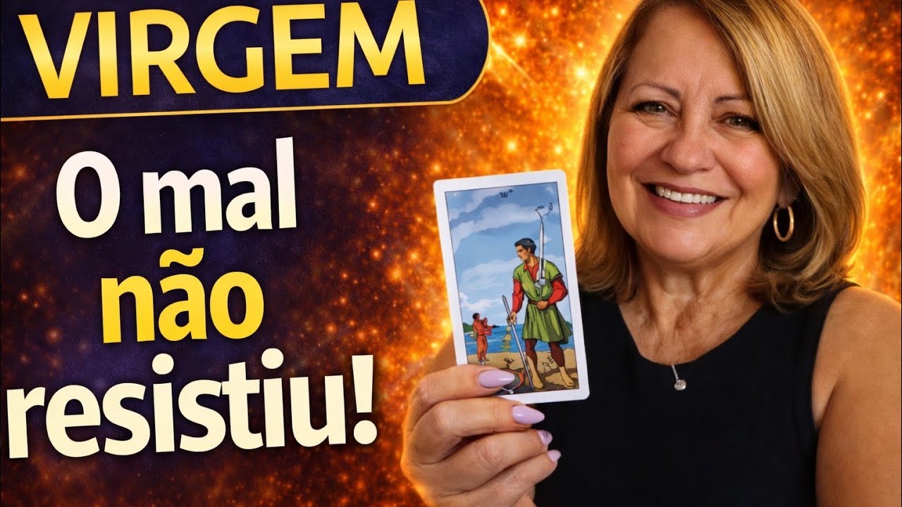 VIRGEM ♍️ O QUE SE LEVANTOU CONTRA TI JÁ BATEU EM RETIRADA!