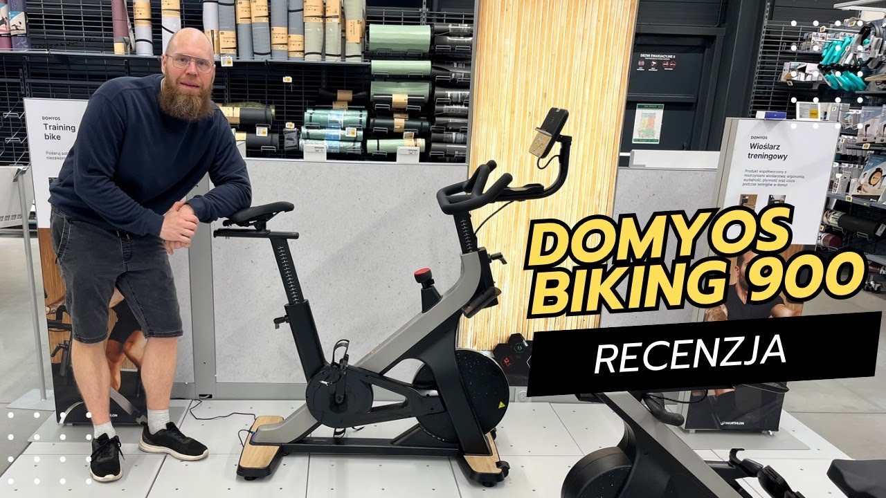 ROWER DOMYOS BIKING 900 - CIEKAWA PROPOZYCJA SPINNINGU DO 3000 PLN