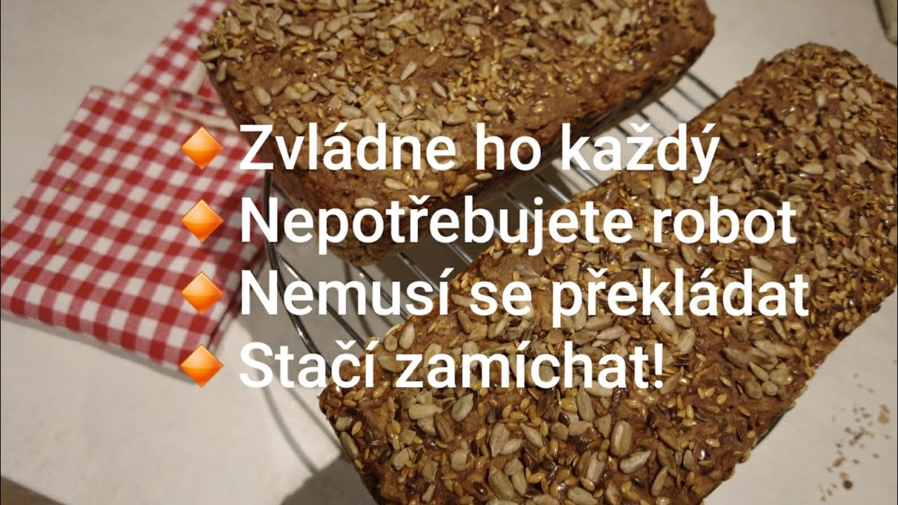 Recept: Kváskový celožitný JEDNODUCHÝ chleba