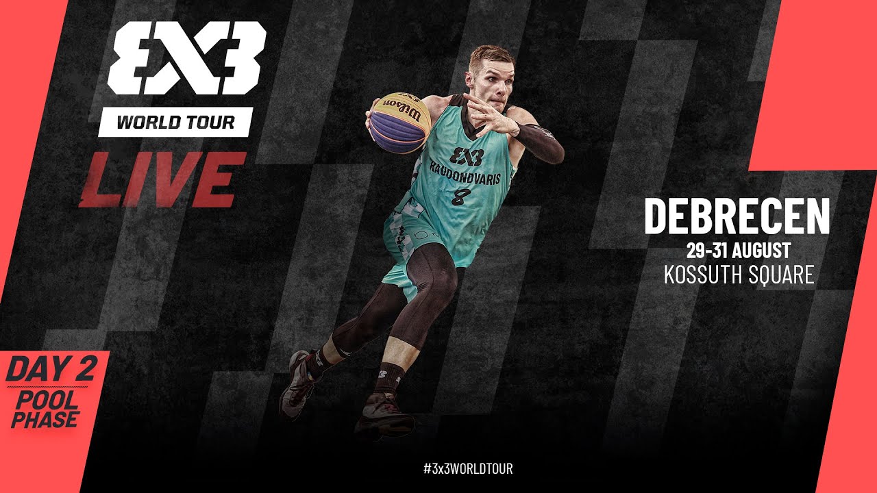 RE-LIVE |  FIBA #3x3WorldTour Debrecen 2025 | Pool Phase | #3x3Basketball