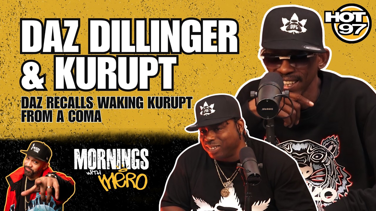 Kurupt & Daz Dillinger Talk God Body Album, Rakim, Death Row Stories & Snoop Dogg Tales