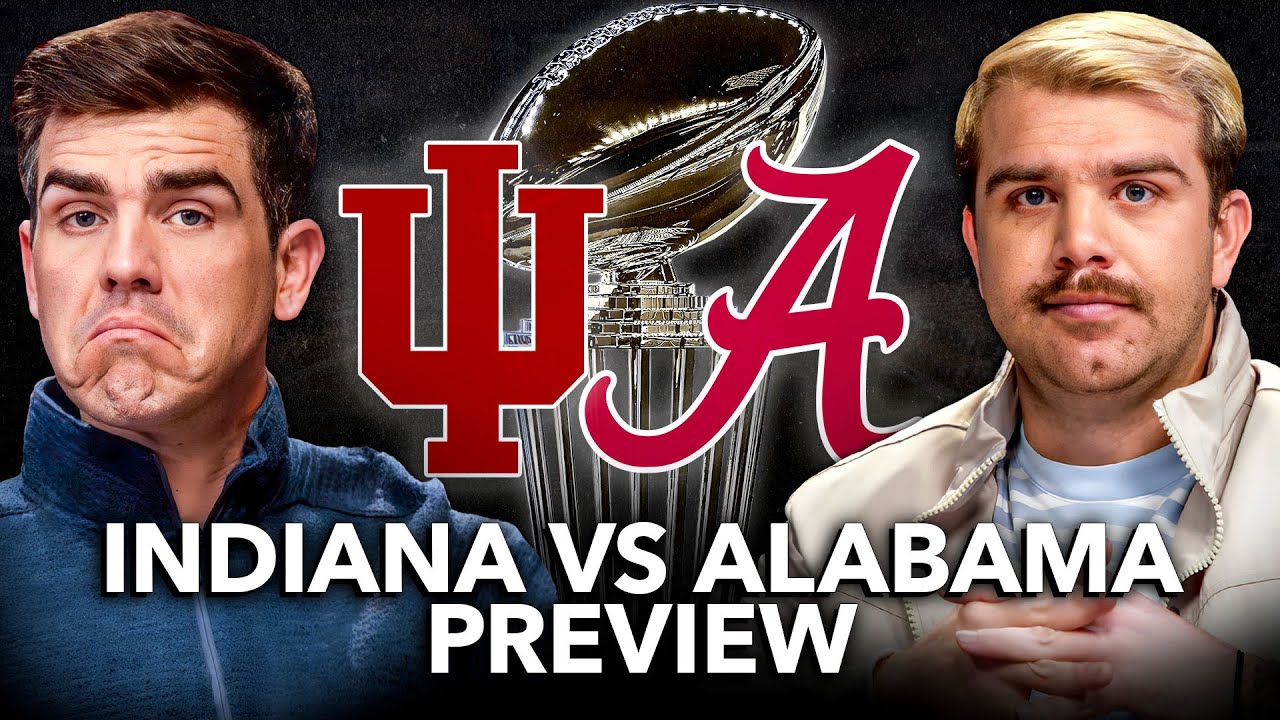 Alabama vs. Indiana Rose Bowl PREVIEW | College Football Playoff Round 2