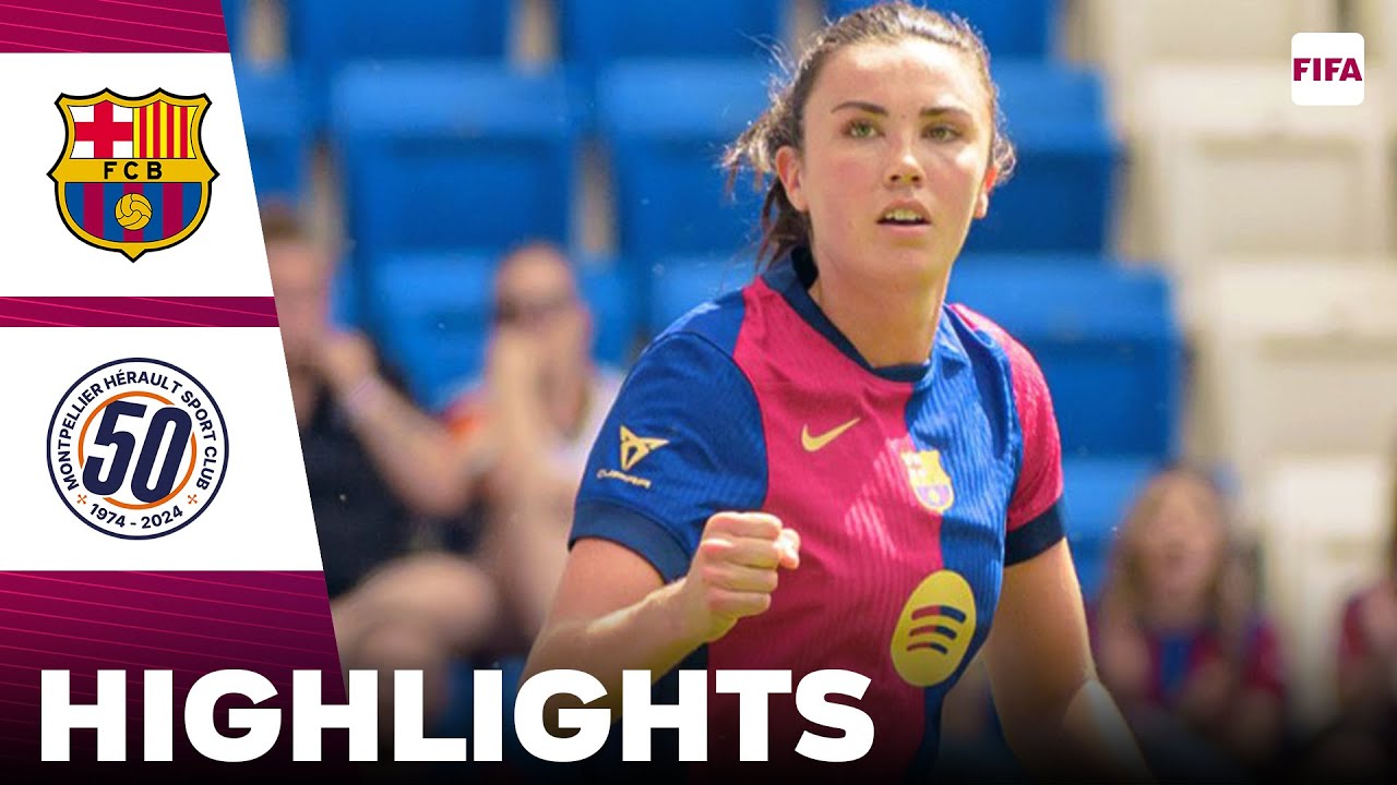 Barcelona vs Montpellier | Highlights | Women's Friendly 17-08-2024