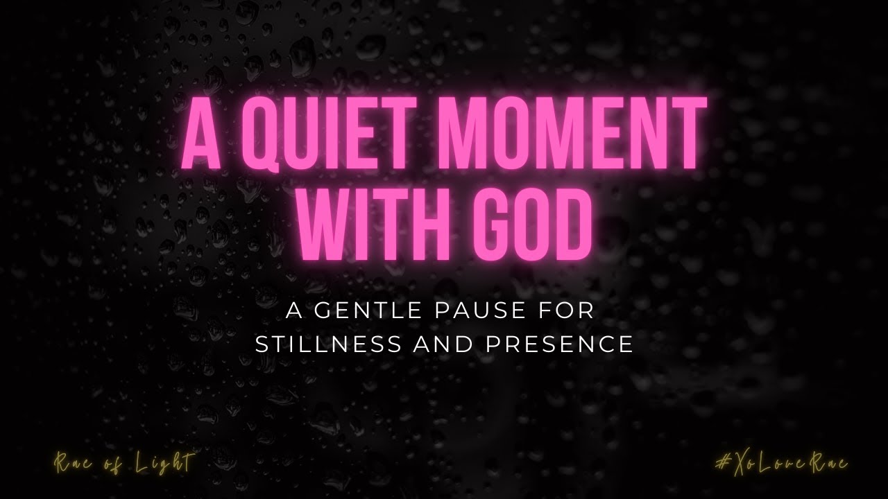 New to Stillness? A Gentle Space to Slow Down with God