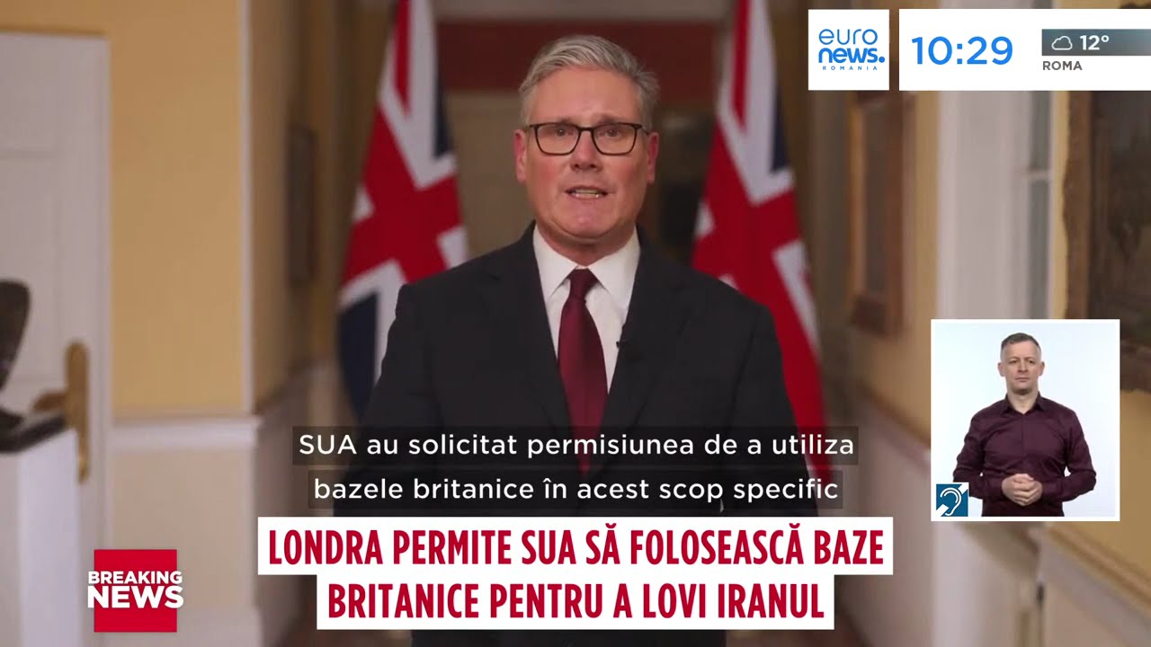 Londra permite SUA să folosească baze britanice pentru a lovi Iranul