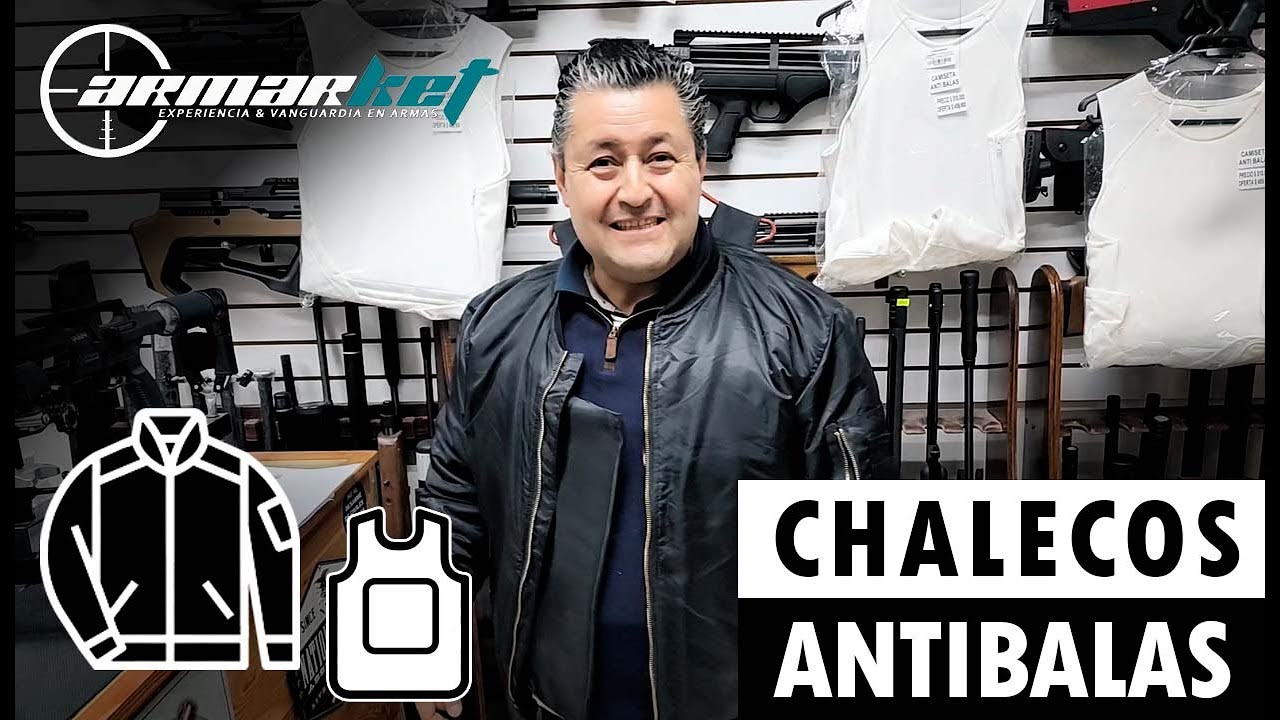 CHAQUETA, CHALECO Y CAMISETA ANTIBALAS