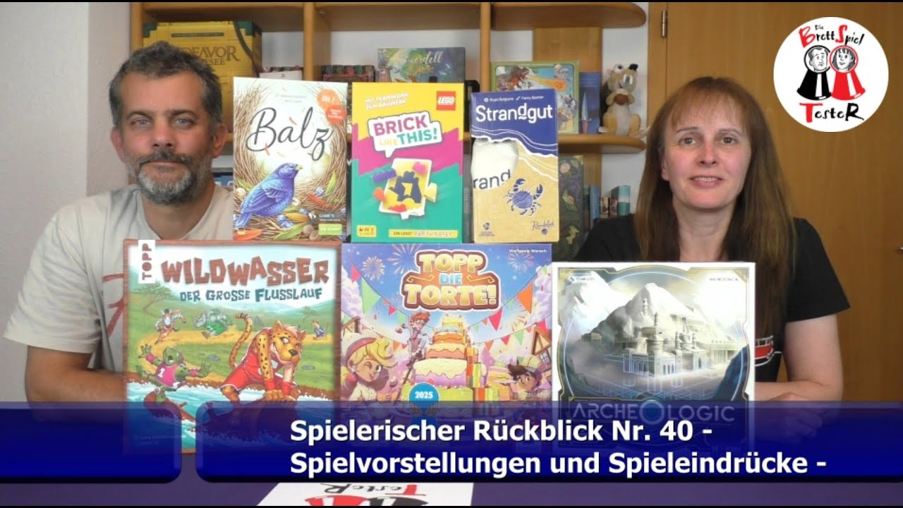 Spielerischer R&uuml;ckblick Nr. 40 - Spielvorstellungen und Spieleindr&uuml;cke - Die Brettspieltester