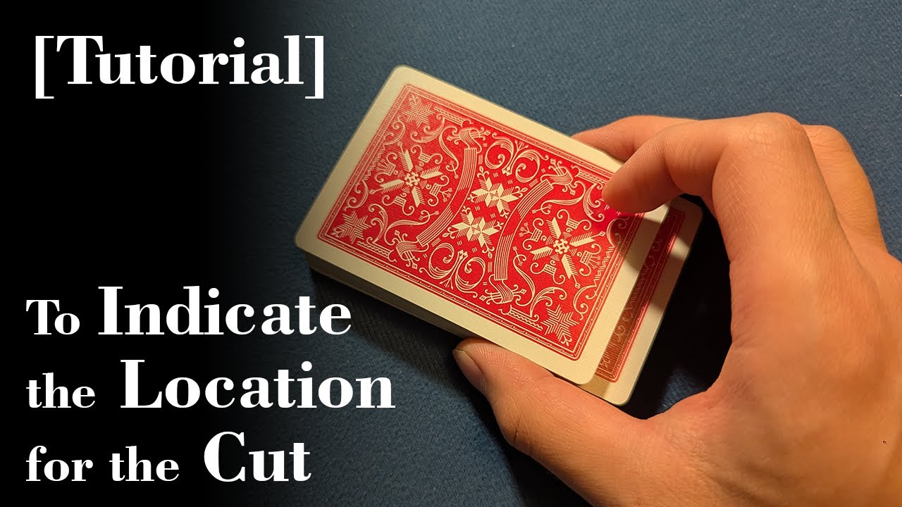 To Indicate the Location for the Cut