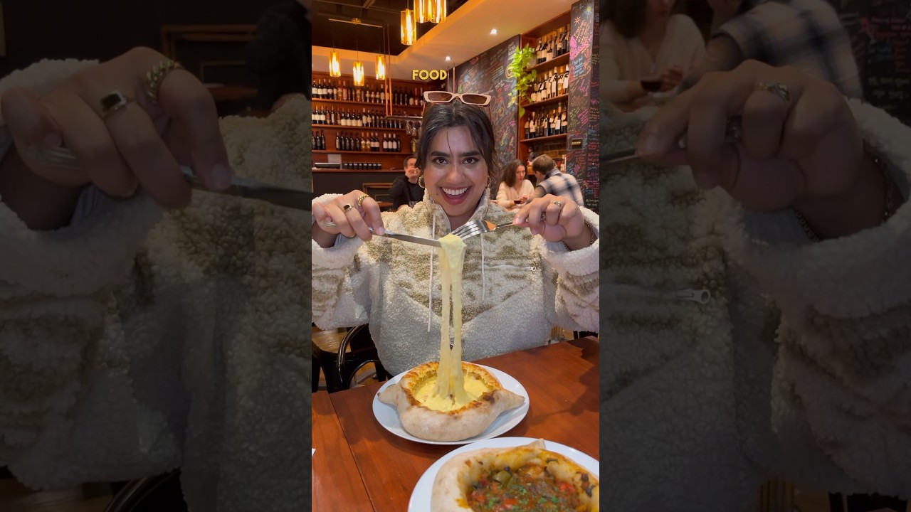 Trying Georgian food in London for the first time - Aba Ra in Brick Lane #londonfood #georgianfood