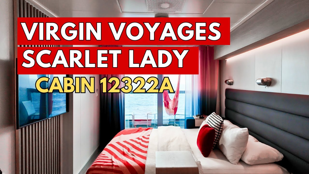 Virgin Voyages Scarlet Lady XL Sea Terrace 12322A Tour