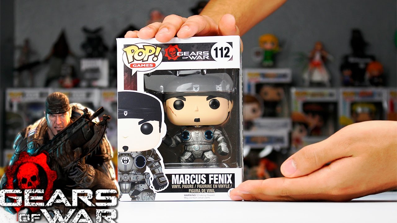 Marcus Fenix Gears of War 4 Funko Pop Figure Unboxing