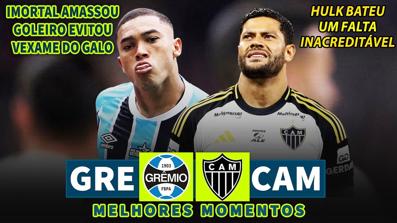 GRÊMIO VENCE COM GOLAÇO | Grêmio x Atlético MG | Melhores Momentos | Brasileirão 2026