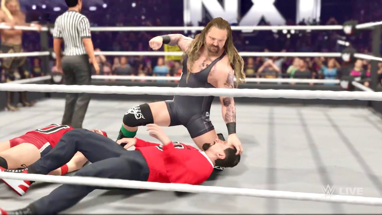 Lexis King & Wolfgang Vs. Chase U: NXT Tag Team Match - WWE 2K25